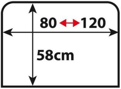 Clona sluneční návlek SET 2ks (80/120cm x 58cm)