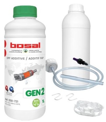 Aditiva, regenerace filtru sazi/pevných částic BOSAL 258-721