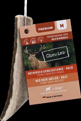 Paroží jelení Chewies Geweih - Snack - M - půlené