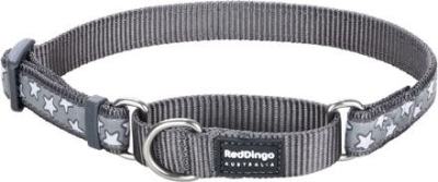 Ob. polos. RD 15 mm x 26-40 cm - Stars White on Grey