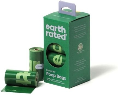 Earth Rated sáčky s vůní levandule 120 ks / 8 rolí