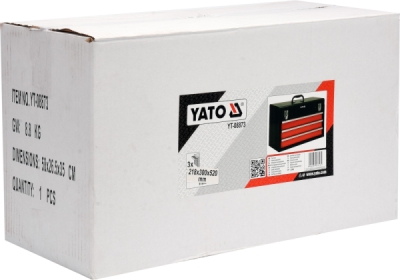 Skříňka na nářadí, 3x zásuvka Yato YT-08873