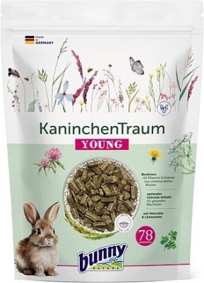 Bunny Nature krmivo pro králíky Young 4 kg