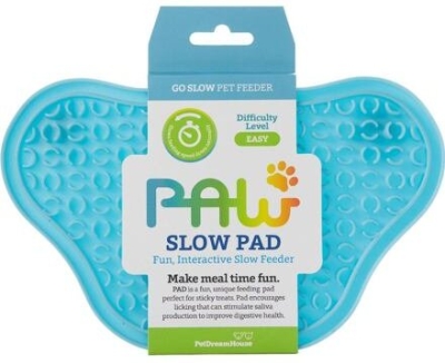 PetDreamHouse lízací podložka Paw Lick Pad – modrá