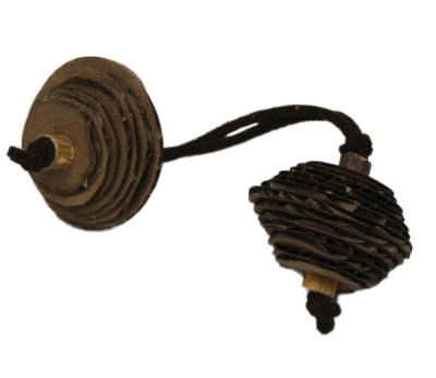 Dvojitá kartonová hračka 15 cm