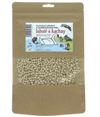 Plovoucí křupky pro kachny a labutě 90 g