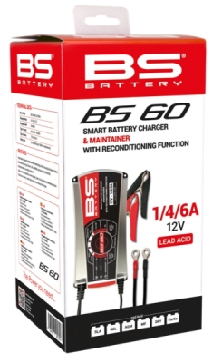 Nabíječka baterií BS-BATTERY PRO SMART BS60 12V 1/4/6A