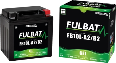 Gelová baterie FULBAT 550956 FB10L-A2/B2 GEL (YB10L-A2/B2 GEL) (700.550956)