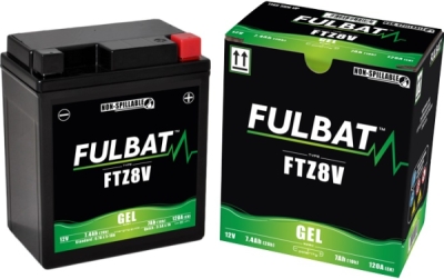 Továrně aktivovaná motocyklová baterie FULBAT FTZ8V (YTZ8V)
