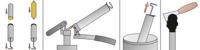 Maznice páková 500 cm3 YATO HEAVY DUTY
