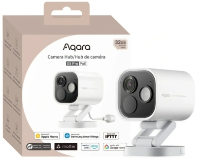 AQARA Camera Hub G5 Pro POE (CH-C03DW), Bílá - venkovní kamera s funkcí hubu