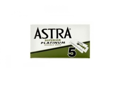 Astra náhradní oboustranné žiletky Superior Platinum, 5ks