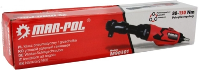 Pneumatická ráčna 1/2", kompozit MAR-POL