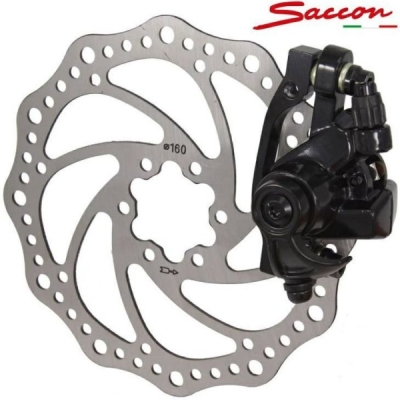 Brzda Kotoučová Saccon Zadní Mechanická S Kotoučem 160mm
