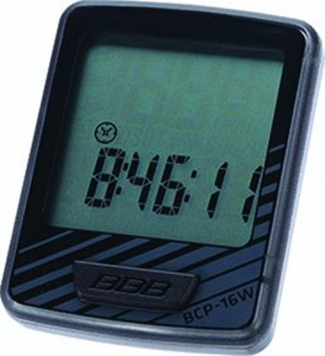 Computer BBB BCP-16W dashboard 12 funkcí bezdrátový černo/šedý