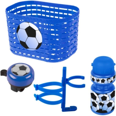 Koš Dětský S Doplňky Ventura Soccer Modrý
