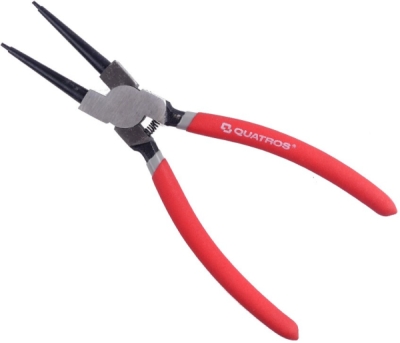 Kliešte na segerové poistky, vnútorné, rovné, rozsah 32 - 80 mm, dĺžka 225 mm - QUATROS QS53009
