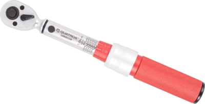 Momentový klíč oboustranný levý-pravý 1/4", 1-6 Nm, certifikát - QUATROS QS59006