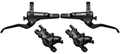 Brzda kotoučová SHIMANO Cues U8000 p+z (900+1800 mm) komplet bez kotoučů, (J-kit)