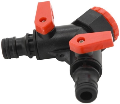 Yato YT-8978 rozdělovač typu Y s ventily, G3/4 (F/M), ABS