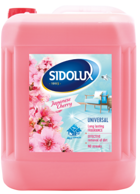 SIDOLUX UNIVERSAL soda power s vůní Japanese cherry 5l