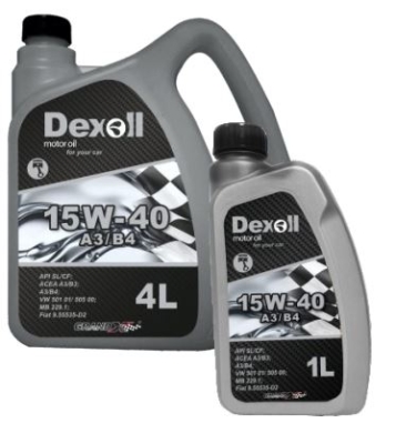 Motorový olej Dexoll A3/B4 15W-40, 4L