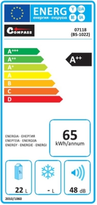 Autolednička chladicí box Compass 22l 12/220V