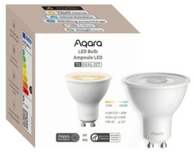 AQARA LED Bulb T2 (GU10, CCT) (LB-L03E) - Zigbee a Thread CCT LED žárovka