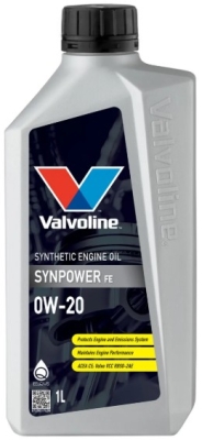 Motorový olej Valvoline SynPower FE 0W-20, 1L
