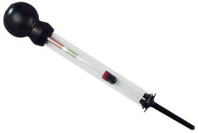 Hustoměr baterie LAMPA
