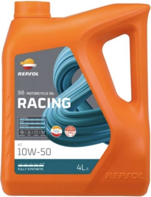 Motorový olej Repsol Moto Racing 4T 10W-50, 4L