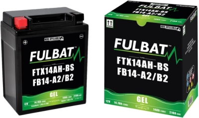 Gelová baterie FULBAT 550946 FB14-A2 GEL (12N14-4A) (YB14-A2 GEL) (700.550946)