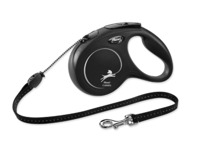 Vodítko Flexi Classic New lanko M černé 5m