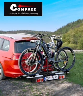 Compass nosič kol na tažné zařízení E-BIKE TÜV pro 2 kola