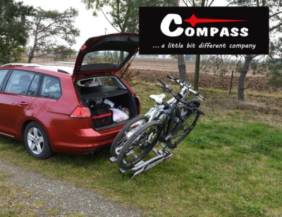 Compass nosič kol na tažné zařízení E-BIKE TÜV pro 2 kola