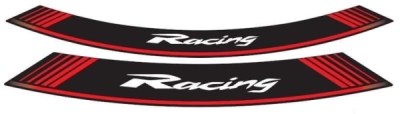 Linka na ráfek PUIG RACING 5531R červená linky na ráfek - sada 8ks