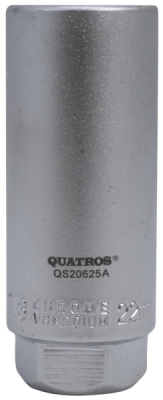 QUATROS Klíč na snímače a lambda sondy 22 mm- výřez 8mm QS20625A