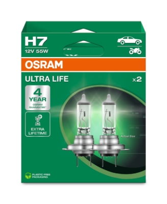 Žárovka Osram H7, Ultra Life 64210ULT-2HB