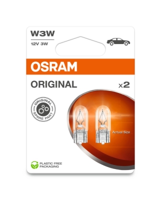 Žárovka Osram W3W, Original 2821-2BL