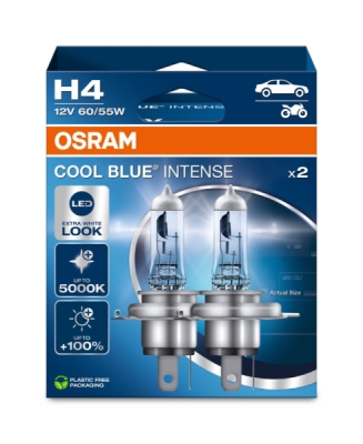 Žárovka Osram H4, Cool Blue Intense Next Gen. 64193CBN-2HB