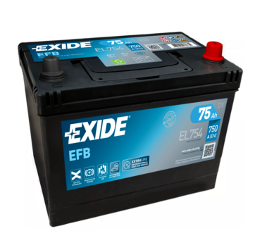 Autobaterie Exide Start-Stop EFB, 12V, 75Ah, 750A