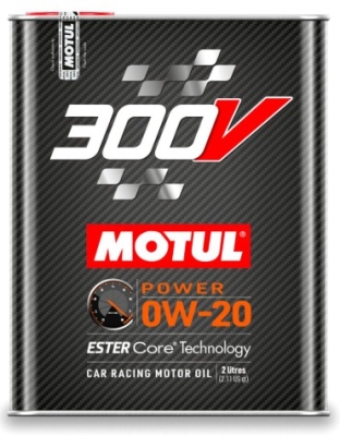 Olej motorový Motul 0W-20 300V POWER, 2L