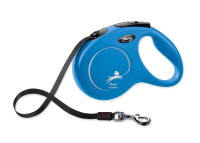 Vodítko Flexi Classic New páska S modré 5m