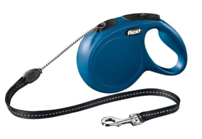 Flexi New Classic Cord S 5 m (12 kg) modrá