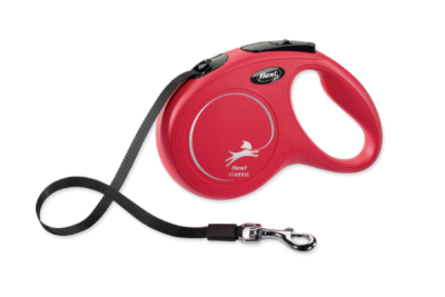 Vodítko Flexi Classic New páska L červené 5m
