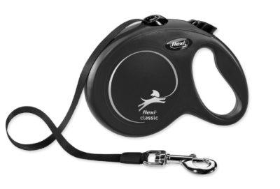 Vodítko Flexi Classic New páska L černé 5m