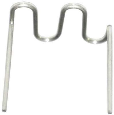 Sponky na sváření plastů, tvar "U", tl. 0,8 mm, 50 ks - ASTA C-4