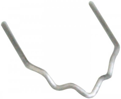 Sponky na sváření plastů, tvar "V", tl. 0,8 mm, 50 ks - ASTA C-3