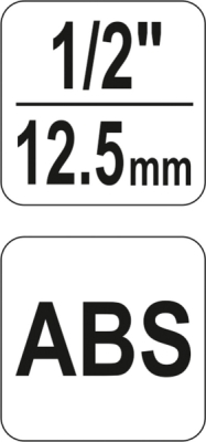 Yato YT-99801 standardní rychlospojka pro hadici 1/2", ABS, TPR
