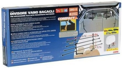 Mříž na psa š. 85-140cm, v. 30-55cm fix na opěrky hlavy